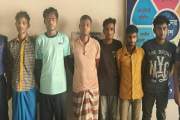শার্শায় চোর সন্দেহে আটক ৬, পুলিশে সোপর্দ
