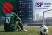 চীনে স্কুল টুর্নামেন্টে বাংলাদেশের ৫ ম্যাচে ১৪৬ গোল হজম, দল…