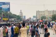 ছাত্র আহত হওয়ার পর মহাসড়ক অবরোধ, ফুটওভার ব্রিজ চান তা’মীরুল…