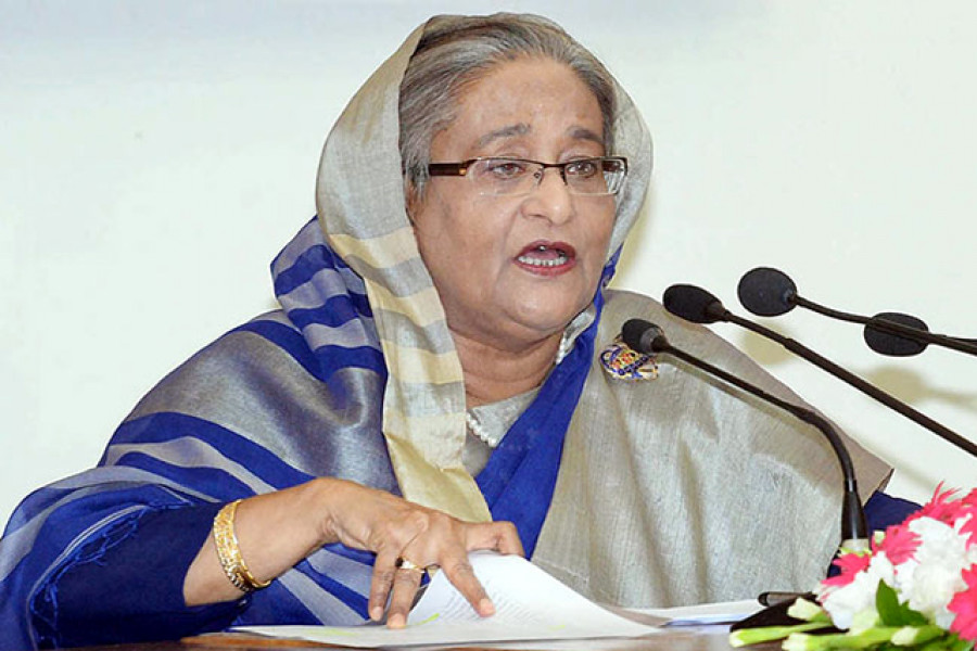 শেখ হাসিনা।  ফাইল ছবি