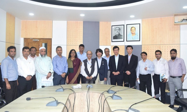 হোন্ডা ফাউন্ডেশন নির্বাহী পরিচালকের নেতৃত্বে পাঁচ সদস্যের এক প্রতিনিধি দল ইউজিসি চেয়ারম্যানের সাথে সাক্ষাৎ করেন