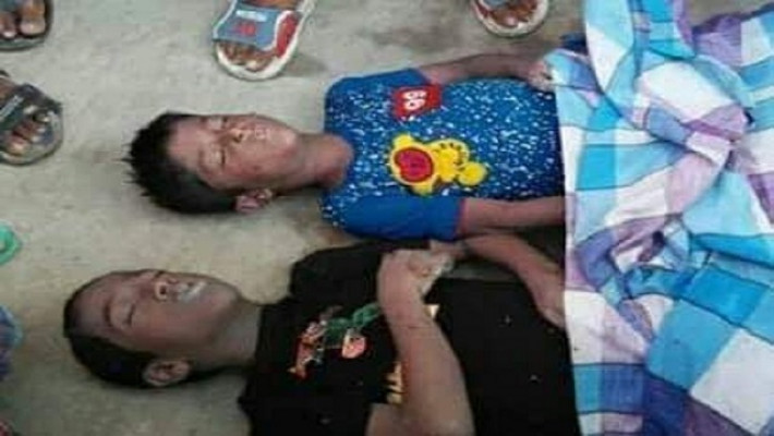 নিহত শাওন ও নয়ন