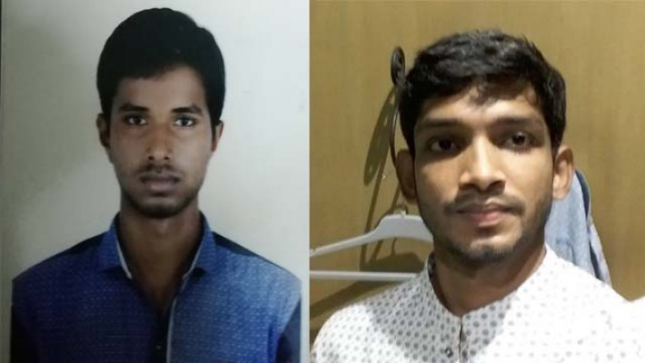 মারধরের শিকার আসাদুজ্জামান আসাদ (বামে) এবং অভিযুক্ত সাইদুল (ডানে)