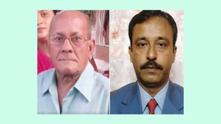 মৃত সঞ্জন কুমার বিশ্বাস ও আসফাক আহমেদ 