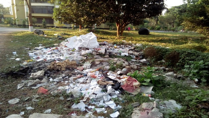 বর্জ্য অব্যবস্থাপনায় বাড়ছে দূষণ ও স্বাস্থ্যঝুঁকি