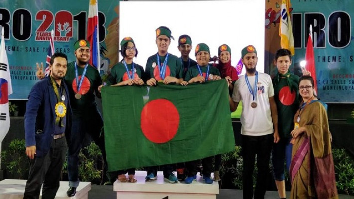 ‘বাংলাদেশ রোবট অলিম্পিয়াড: বিডিআরও’ ফেসবুক পেজ থেকে নেওয়া