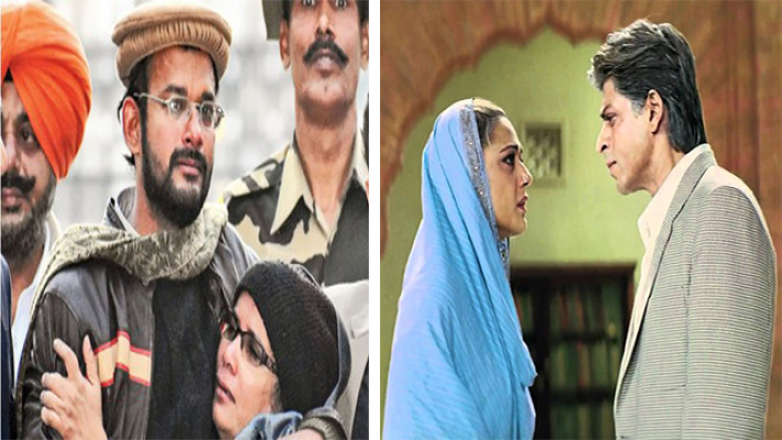 মুক্তি পেয়ে ওয়াঘা সীমান্তে মায়ের সঙ্গে হামিদ