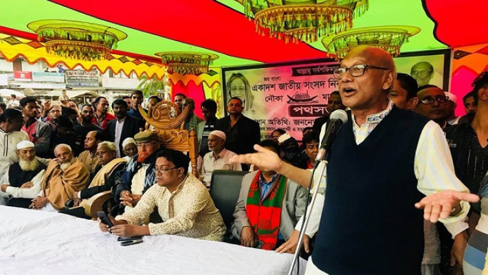 প্রচারণায় নুরুল ইসলাম নাহিদ