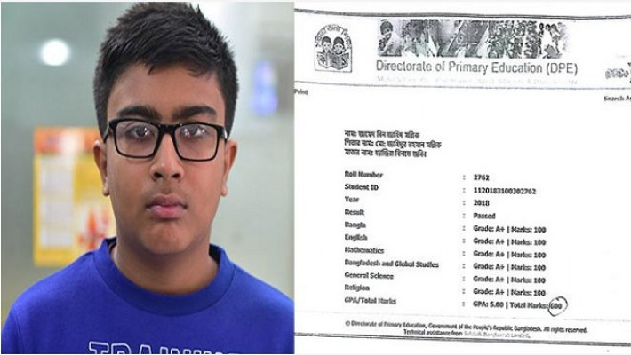 ৬০০-তে ৬০০ পেয়েছে জায়েদও