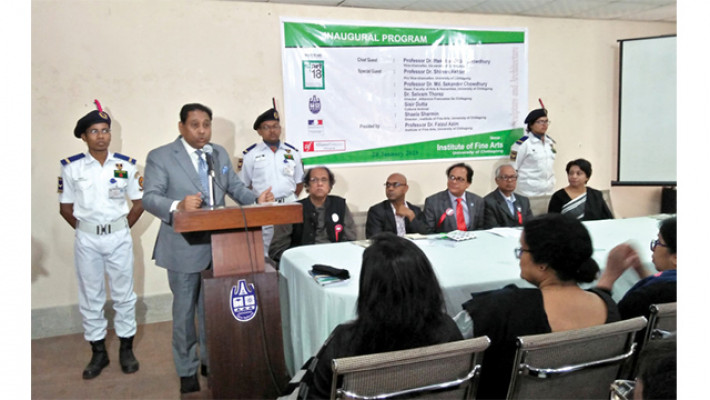 ভাস্কর্য দেশে দেশে মানবতার কথা তুলে ধরে : চবি উপাচার্য