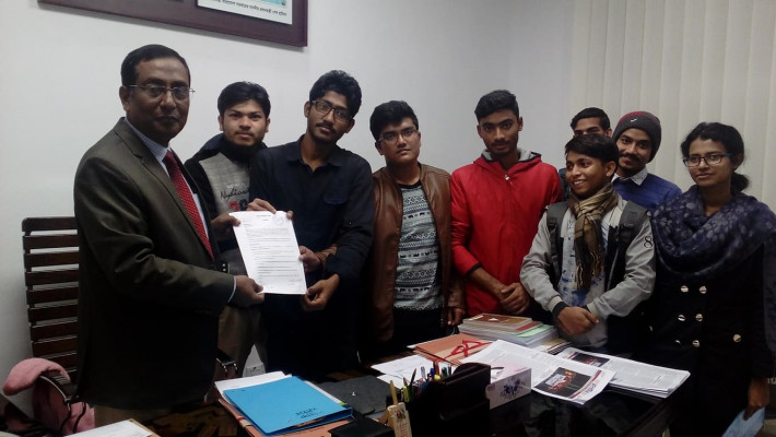 নির্বাচনের সুষ্ঠু পরিবেশ চায় রাকসু আন্দোলন মঞ্চ