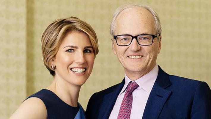 ডেভিড হার্ডিং ও তাঁর স্ত্রী ক্লডিয়া হার্ডিং