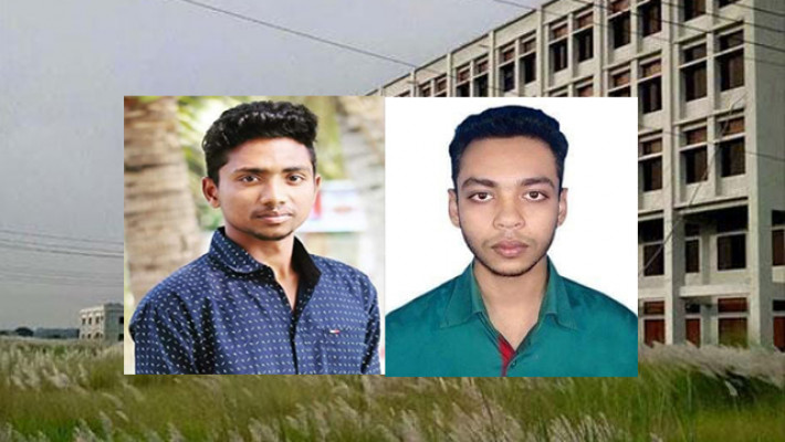 সভাপতি নাহিদ ও সাধারণ সম্পাদক নিয়াজ। বা থেকে।