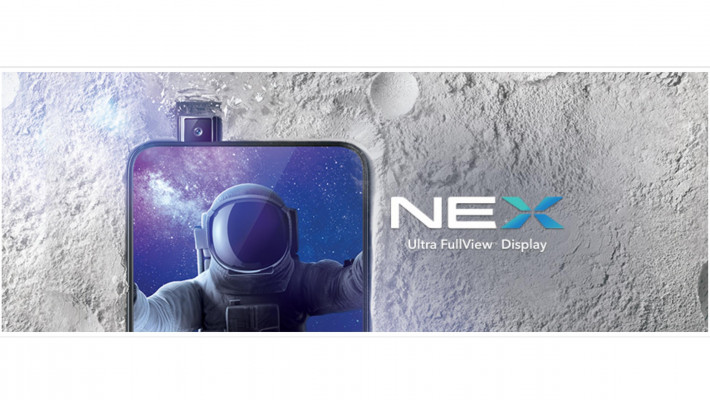 ভিভোর নেক্স মোবাইলে প্রথমবারের মত পপ আপ ক্যামেরা ব্যবহৃত হয়। 