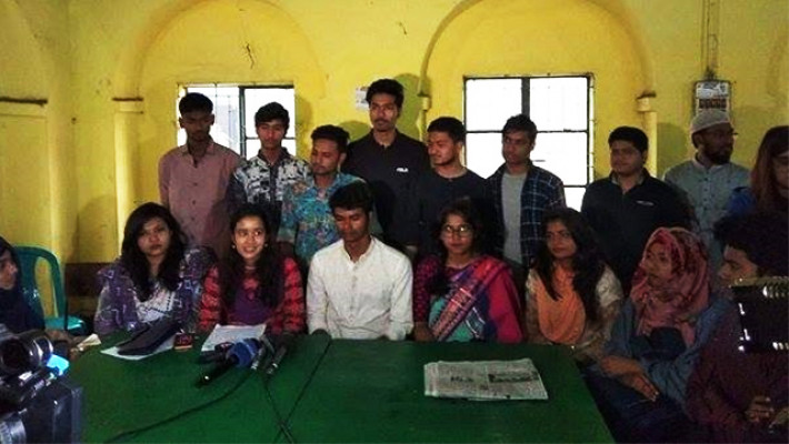 জিএস প্রার্থী আসিফকে মৈত্রী হলের স্বতন্ত্র প্যানেলের সমর্থন