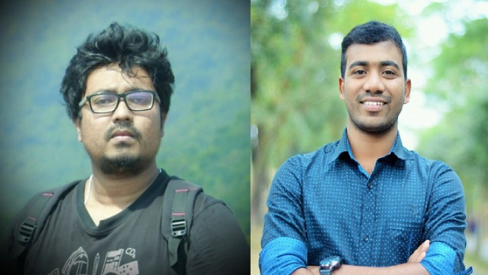 স্বেচ্ছাসেবী সংগঠন ‘সঞ্চালন’র সভাপতি  উদয় ও সম্পাদক সুমন