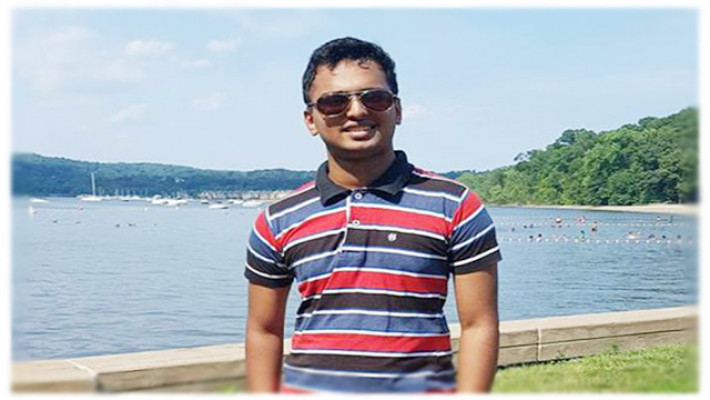 রাজধানীর বসুন্ধারা এলাকায় সড়ক দুর্ঘটনায় নিহত শিক্ষার্থী আবরার