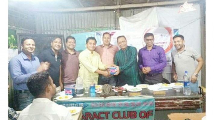 রোটার‍্যাক্ট ক্লাব অব ইসলামাবাদের বার্ষিক এসেম্বলিতে নেতৃবৃন্দ।