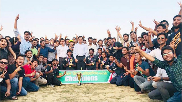 কুবিতে আন্তঃবিভাগ ক্রিকেট টুর্নামেন্ট, চ্যাম্পিয়ন সাংবাদিকতা বিভাগ