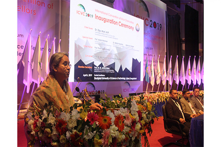 কানেক্টিভিটির উজ্জ্বল দৃষ্টান্ত সিলেটের শাবিপ্রবি: উপাচার্য সম্মেলনে শিক্ষামন্ত্রী