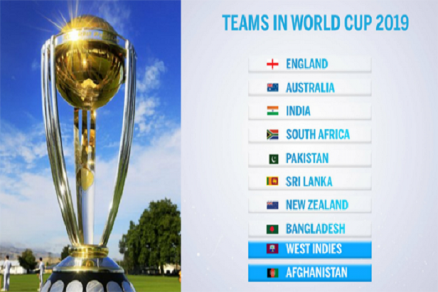 ২০১৯ ক্রিকেট বিশ্বকাপের সময়সূচি দেখুন