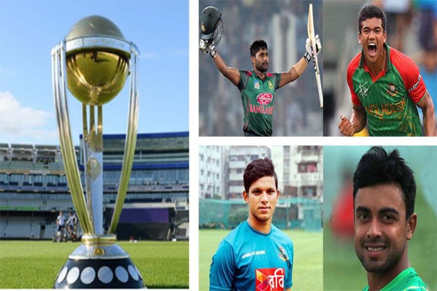 বিশ্বকাপ দল থেকে বাদ পড়লেন ইমরুল ও তাসকিন: চমক জায়েদ