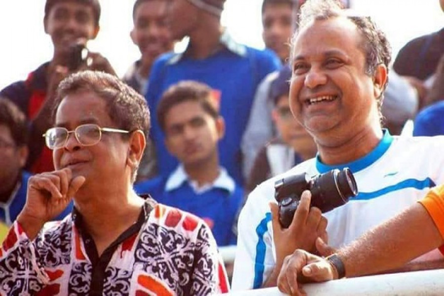 হুমায়ূন আহমেদের সাথে ২০০৯ সালে, সুন্দরবনে শাকুর মজিদ