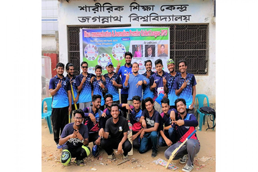 এমসিজে প্রিমিয়ার ক্রিকেট লীগে চ্যাম্পিয়ন এসসিজে ডেয়ারডেভিলস 