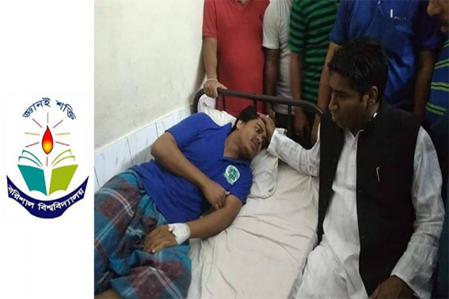 ববির সেই আহত ছাত্র নেতাকে দেখতে গেলেন মেয়র