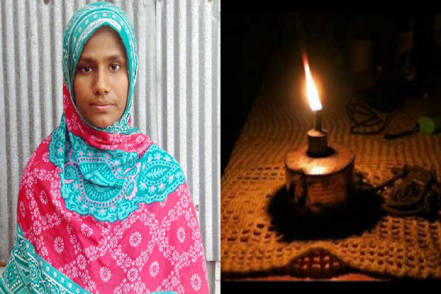  কুপির আলোতে পড়েই জিপিএ-৫ পেল সাদিয়া