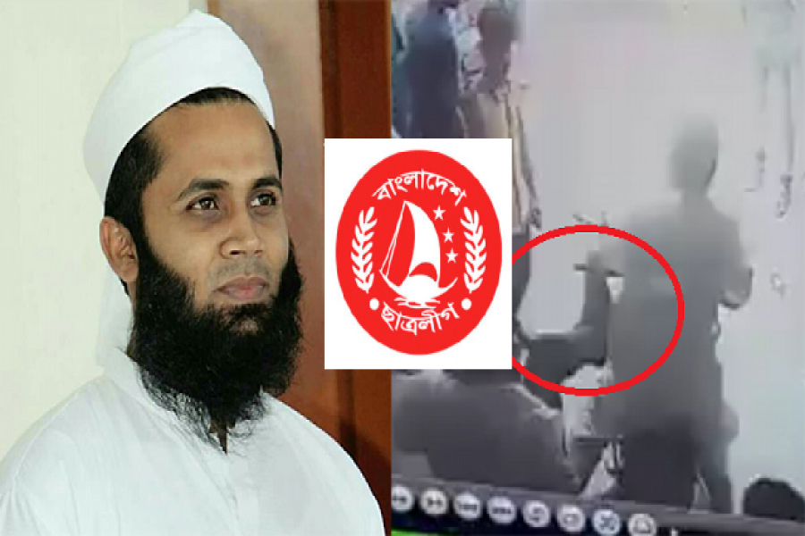 ছাত্রদের সঙ্গে মাসুদুর রহমান