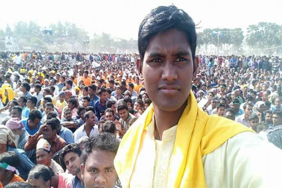 বগুড়া সরকারি আজিজুল হক কলেজ ছাত্রলীগের সাধারণ সম্পাদক আব্দুর রউফ