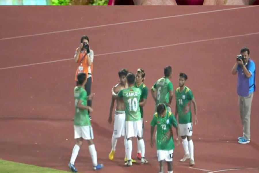 জয় দিয়ে বাংলাদেশের ফুটবল বিশ্বকাপ বাছাই মিশন শুরু