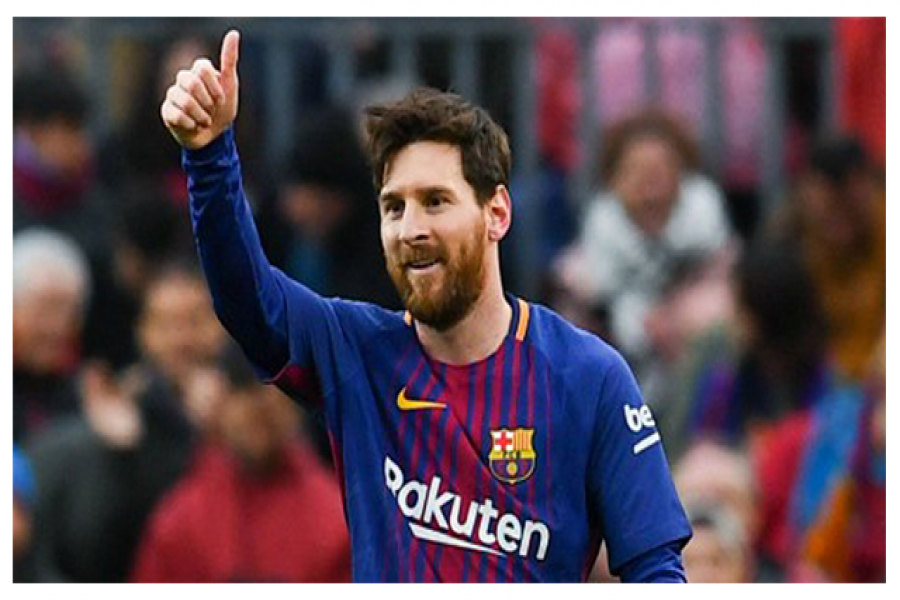 রোনালদোকে পেছনে ফেলে শীর্ষে মেসি