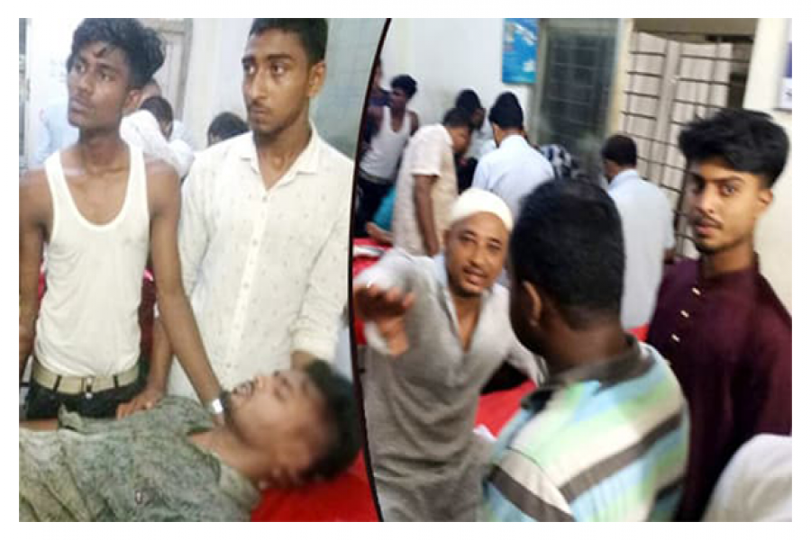 বাজেটকে স্বাগত জানাতে গিয়ে ছাত্রলীগের দুগ্রুপের মধ্যে সংঘর্ষ