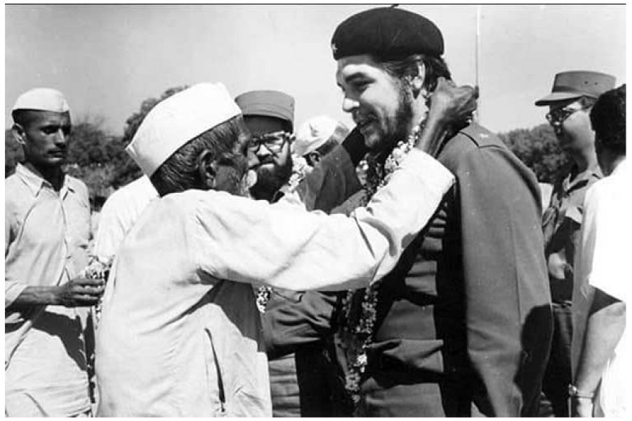 ১৯৫৯ সালে ভারত ভ্রমণে চে