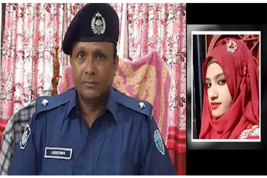 ওসি মোয়াজ্জেম শাহবাগ থেকে গ্রেফতার