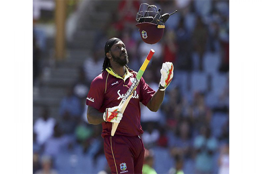 শূন্য রানে সাজ ঘরে ফিরলো গেইল