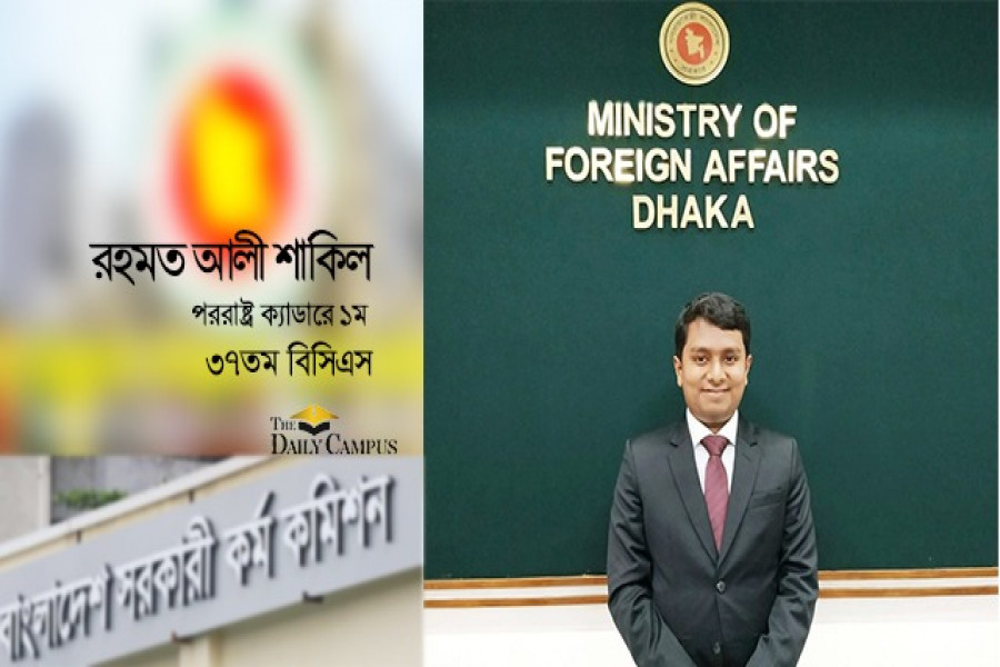 রহমত আলী শাকিল, পররাষ্ট্র ক্যাডার