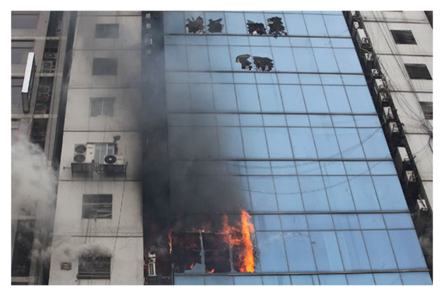 এফআর টাওয়ার অগ্নিকাণ্ডের ঘটনায়  এজহারভুক্ত সকল আসামির জামিন