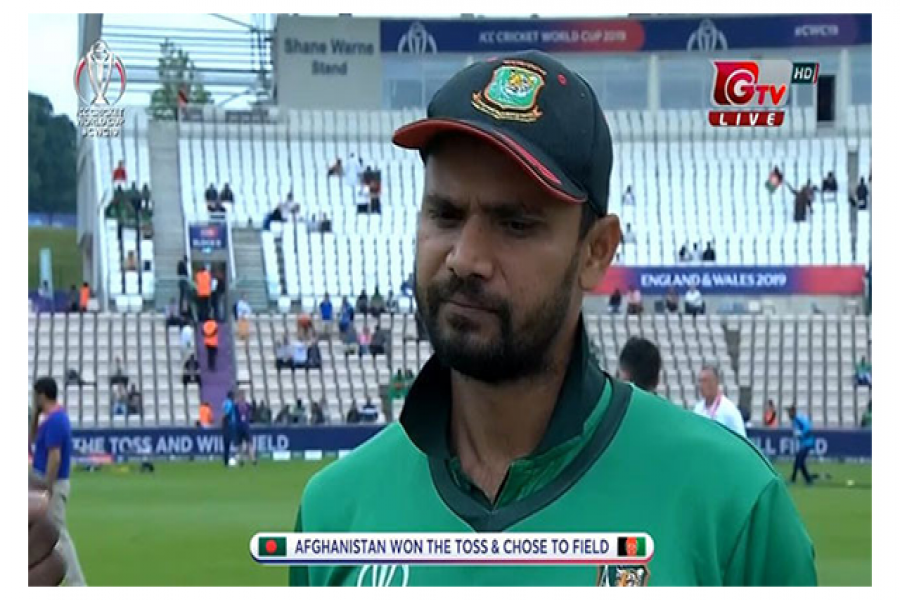 টস হেরে ব্যাটিংয়ে বাংলাদেশ 