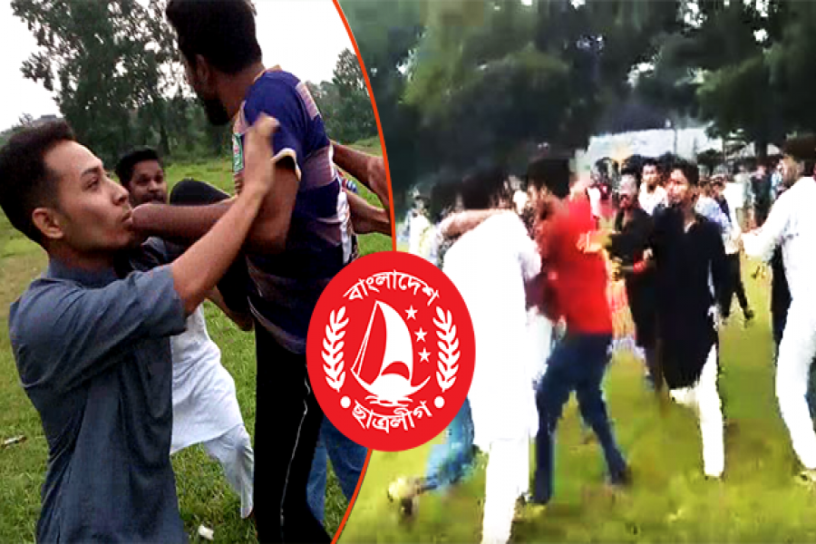 ছাত্রলীগের সিনিয়র নেতাকে বেধড়ক পেটাল জুনিয়ররা