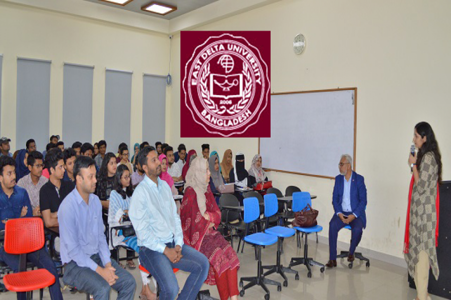 ইস্ট ডেল্টা ইউনিভার্সিটিতে পেশাগত জ্ঞান বিষয়ক সেমিনার