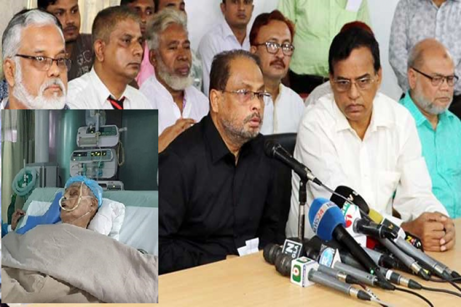 এরশাদ জীবিত আছেন, তবে শংকামুক্ত নন