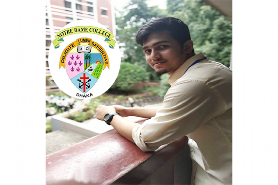 এসএসসি’র পর মনে হয়েছিল আর পড়া হবে না: নটরডেমের সজীবের গল্প