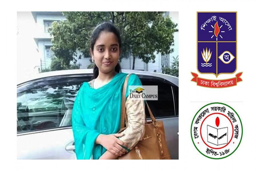 তিন বিষয়ে ফেল, ঢাবি অধিভুক্ত কলেজ ছাত্রীর আত্মহত্যা