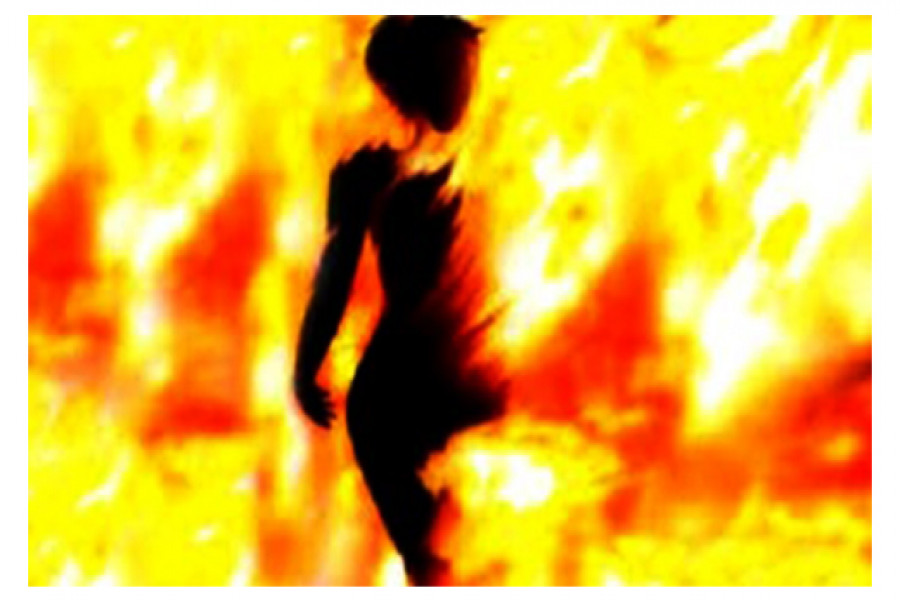 গ্যাসের পাইপলাইনের আগুগে দগ্ধ স্কুলছাত্র