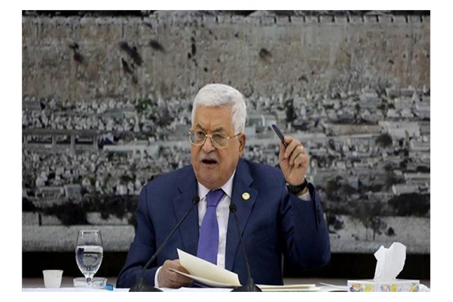 ইসরাইলের সাথে সকল চুক্তি প্রত্যাখানের ঘোষণা আব্বাসের