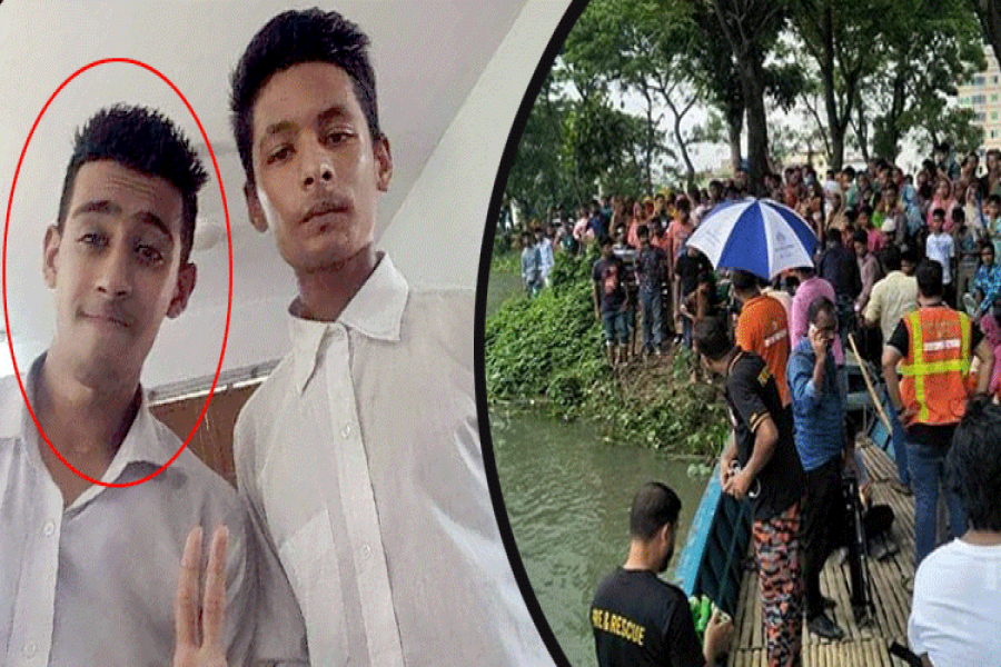  ধলেশ্বরীতে নিখোঁজ ৩ ছাত্রের মধ্যে একজনের লাশ উদ্ধার