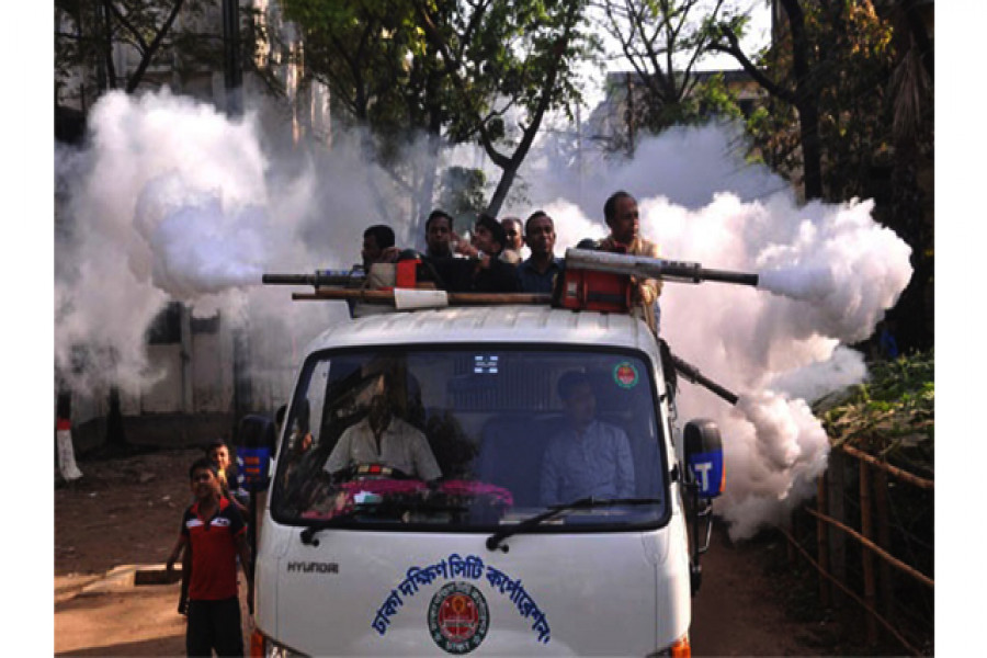 ডেঙ্গু প্রতিরোধে স্কুলে স্কুলে সচেতনতামূলক সমাবেশ